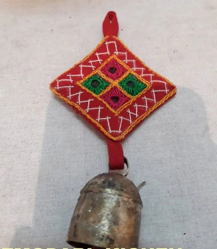 Handmade Copper Embroidery Key Chain - ArtyCraftz