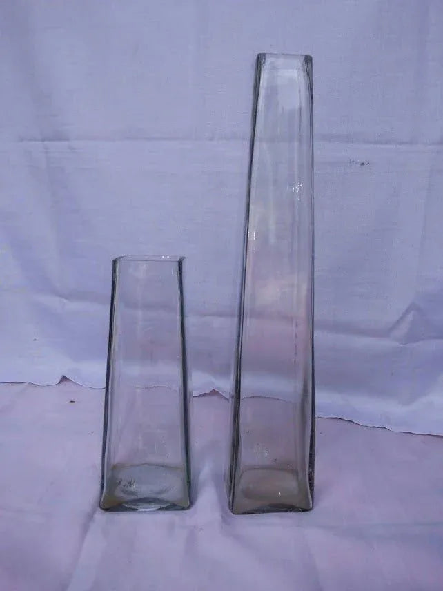 Handmade Cylinder Glass for Home Decor and Gifting Set of 2 - ArtyCraftz