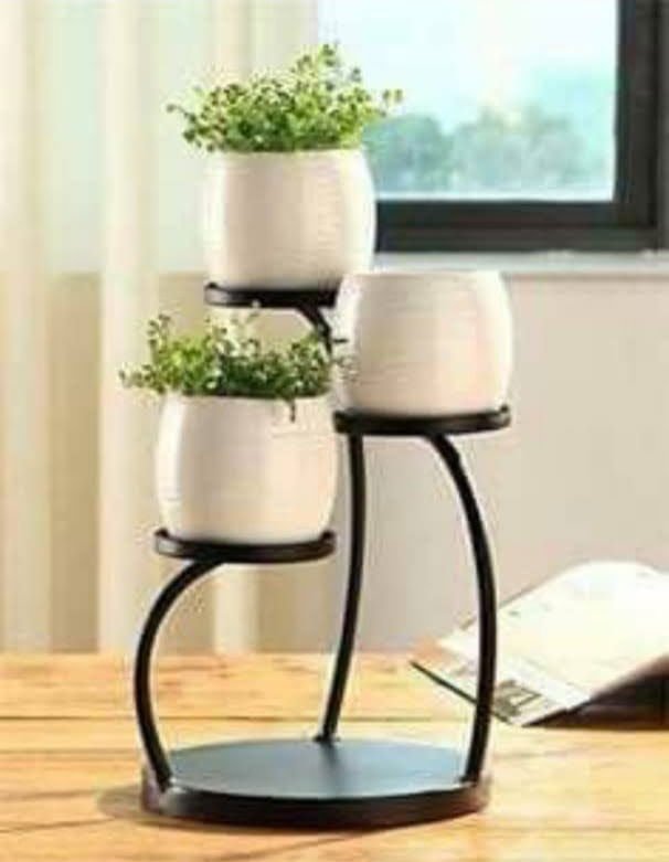 Handmade Flower stand Indoor Flower Pots Shelf Multi - Storey Flower Pots Shelf Flower Pot - ArtyCraftz