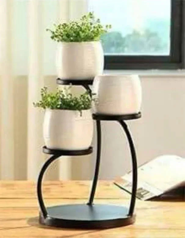 Handmade Flower stand Indoor Flower Pots Shelf Multi - Storey Flower Pots Shelf Flower Pot - ArtyCraftz
