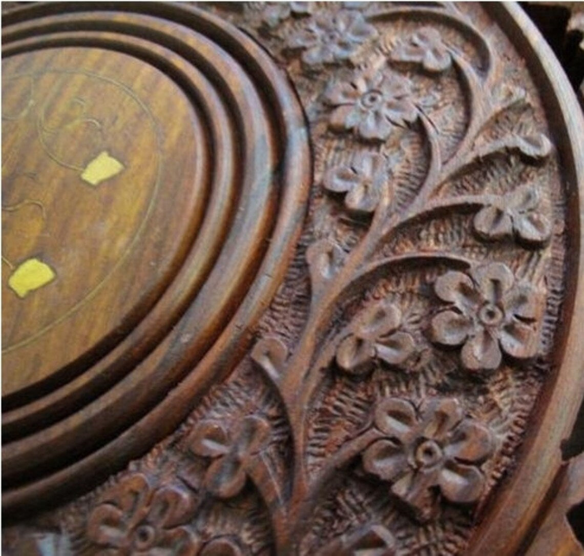 Handcrafted Wooden Stool for Home Decor