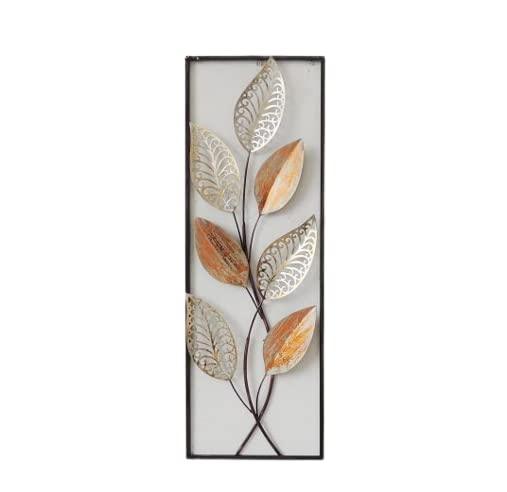 Iron Metal Handmade Decorative Wall Hanging Leaves Frame Wall Decor - ArtyCraftz