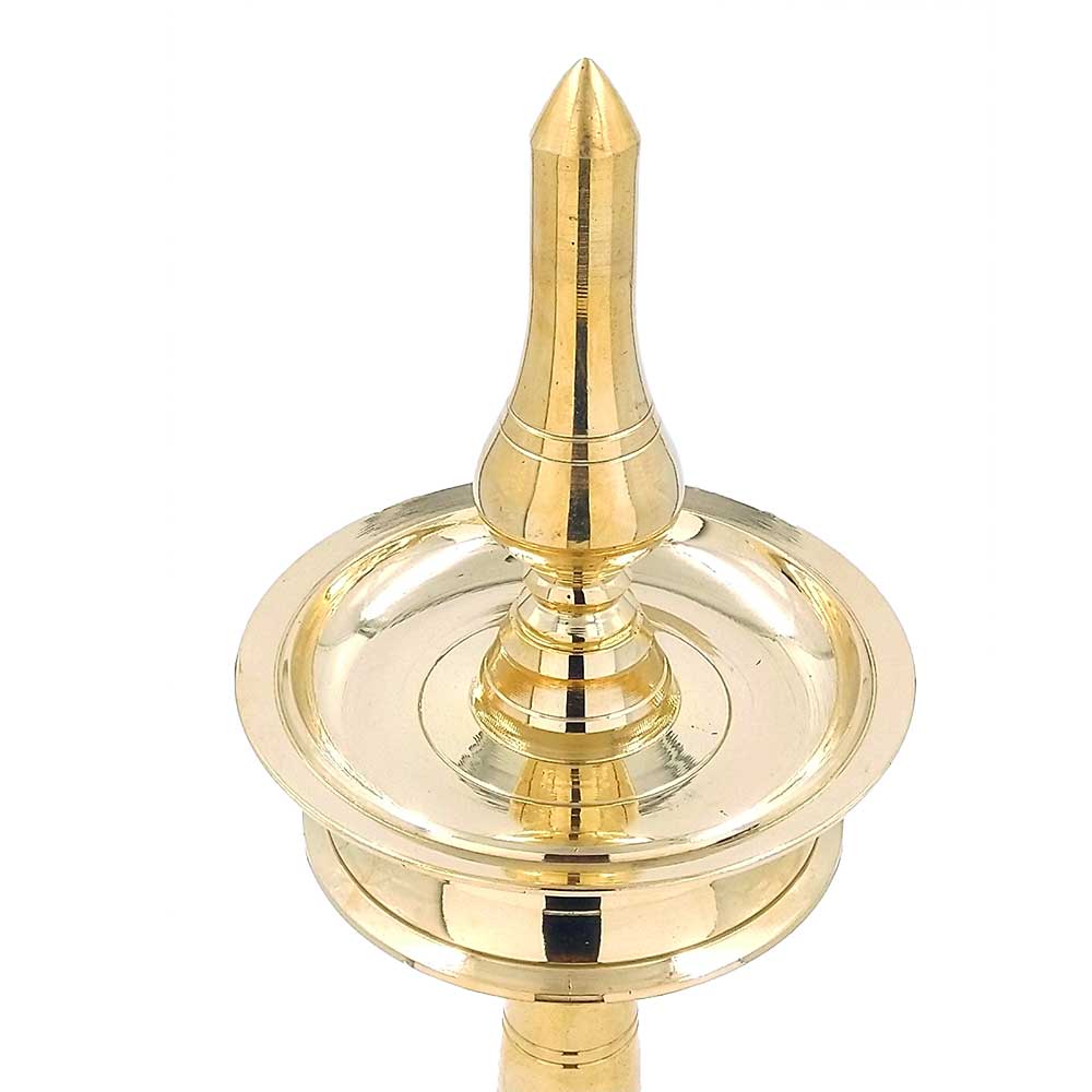 Kerala Style Brass Oil Lamp - ArtyCraftz