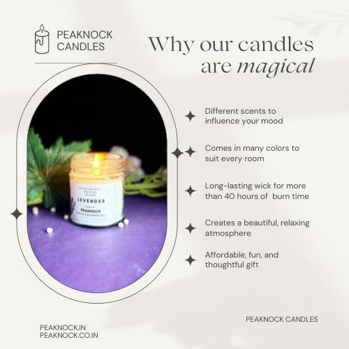 Lavender Scented Jar Candle - ArtyCraftz