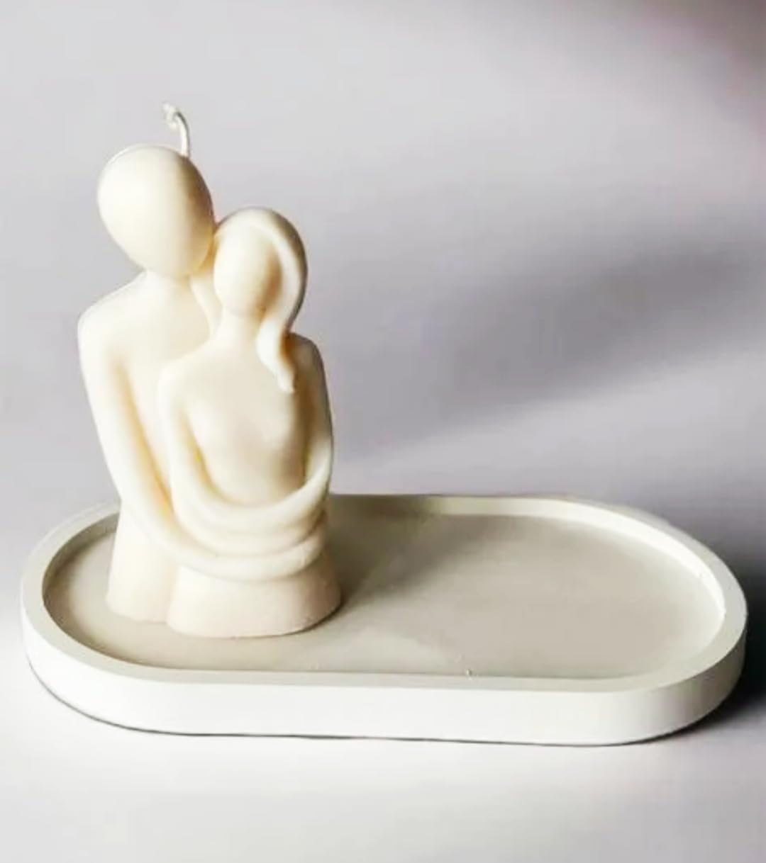 Luxury Couple Figurative Scented Soy Candle Set - ArtyCraftz