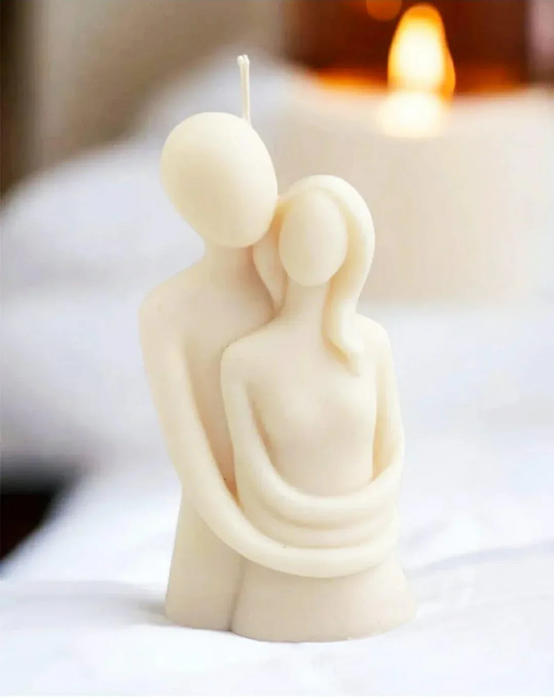 Luxury Couple Figurative Scented Soy Candle Set - ArtyCraftz
