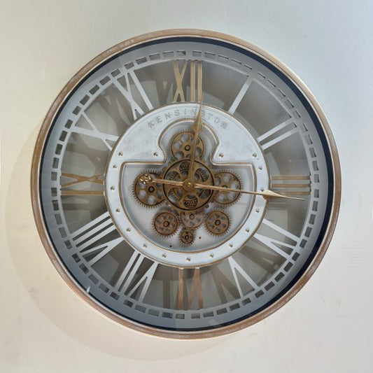 luxury kensington roman numeral wall clock-ArtyCraftz.com