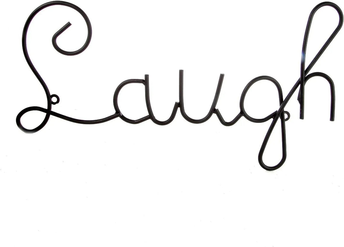 Metal Live Love Laugh Wall Art - ArtyCraftz
