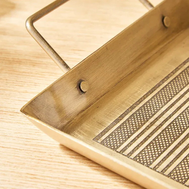 Metal Serving Tray - 42 x 20 cm - ArtyCraftz