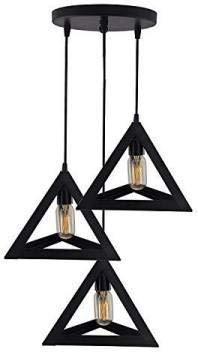 Metal Triangle Shape Pendant Light - ArtyCraftz