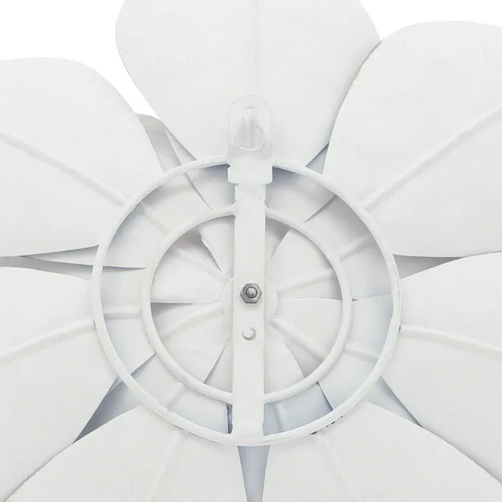 Metal White Lotus Wall Art - ArtyCraftz