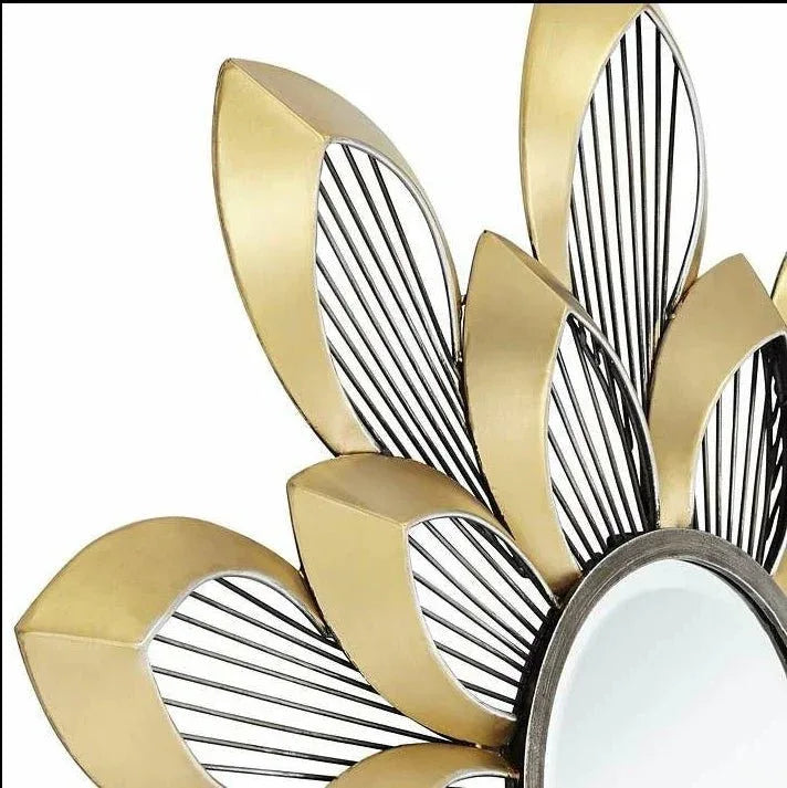 Modern Luxury Decorative Star Burst Wall Mounted Mirror - ArtyCraftz