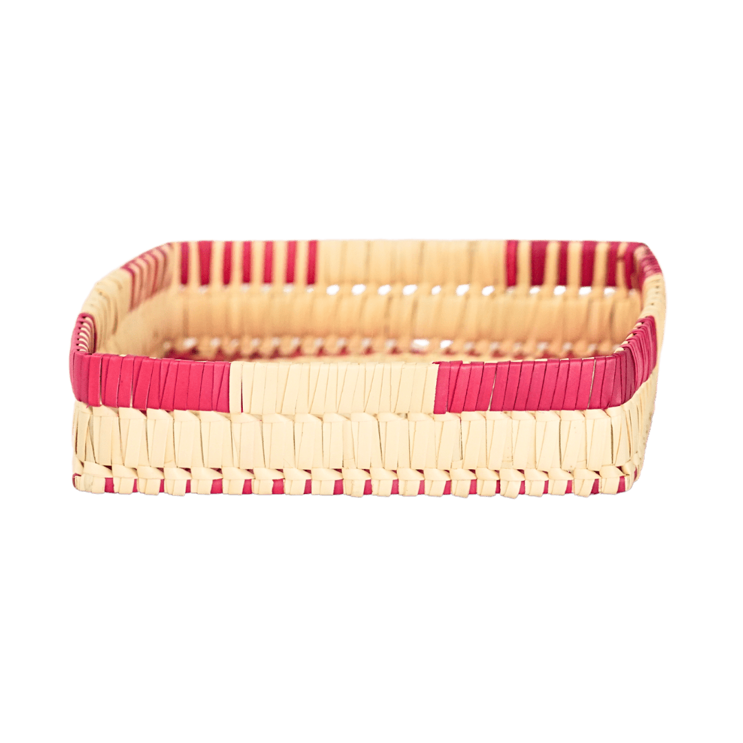 Palm Leaf Square Tray - ArtyCraftz