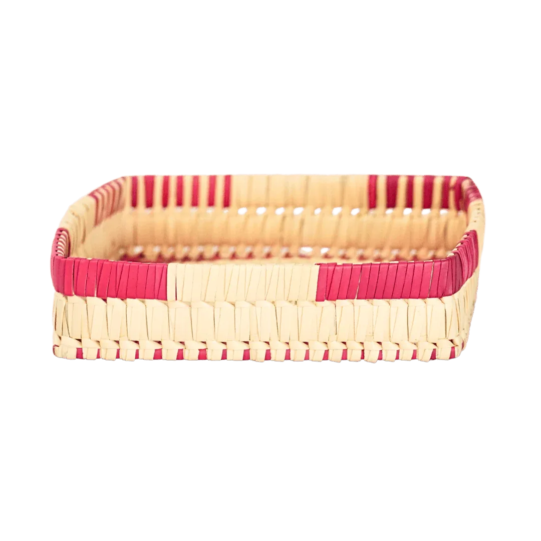 Palm Leaf Square Tray - ArtyCraftz