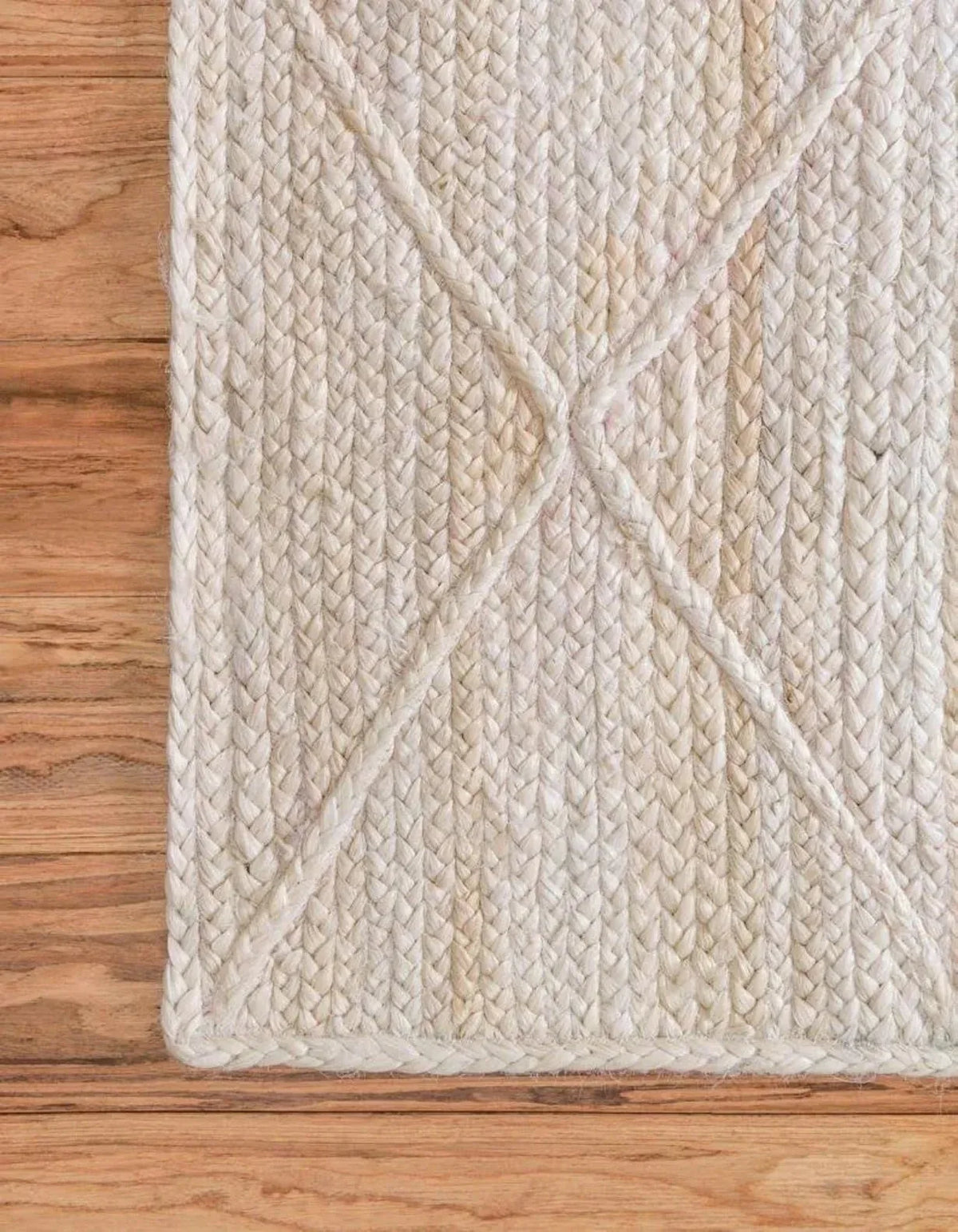 Rectangular Jute Area Rug - ArtyCraftz
