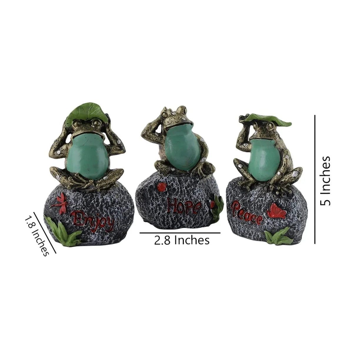 Resin Frog Showpiece - ArtyCraftz