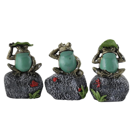 Resin Frog Showpiece - ArtyCraftz