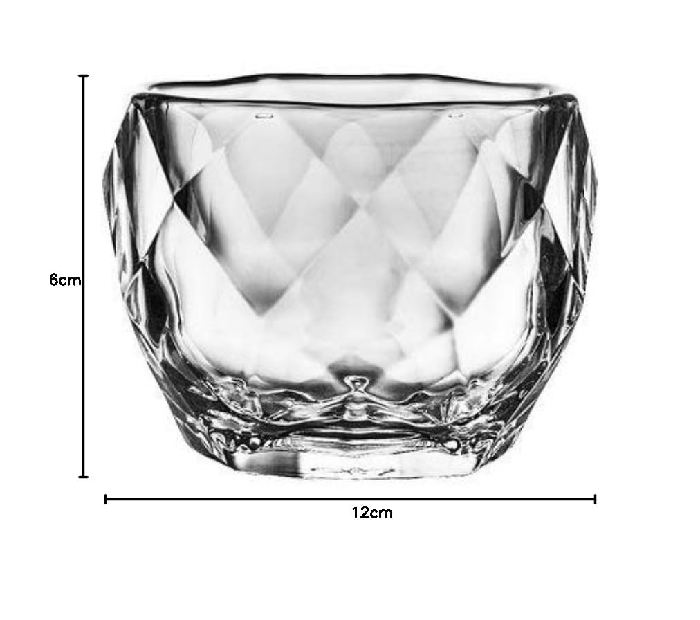 Round Karat Drink Glass Tumbler Set - ArtyCraftz