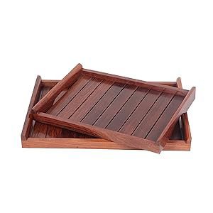 Sheesham Wood Serving Tray - ArtyCraftz