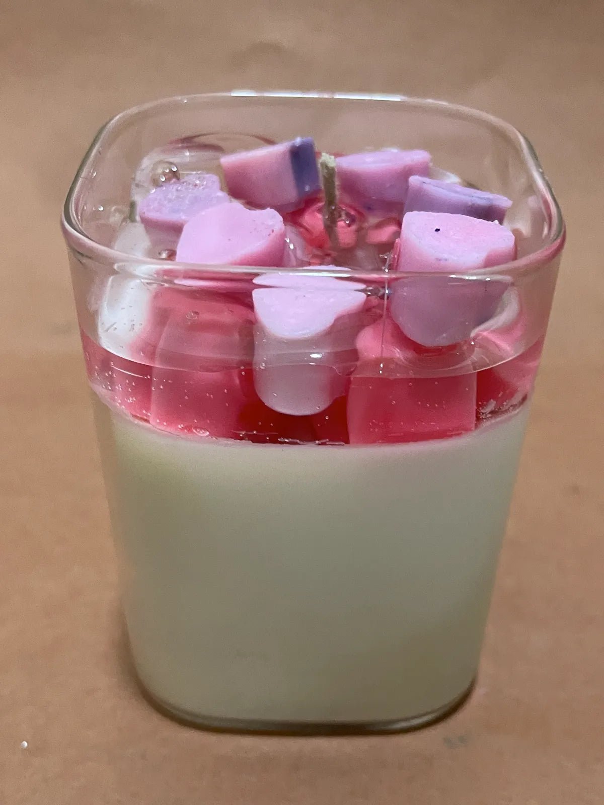 Sweetheart Romantic Gift Flame Scented Candle - ArtyCraftz