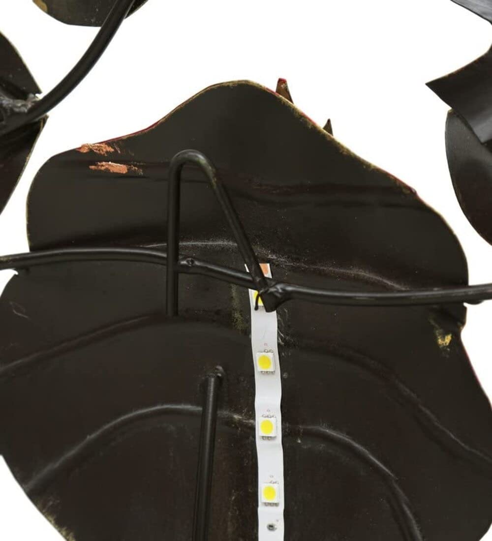 Wrought Iron Krishna Under Tree Decorative Wall Art - ArtyCraftz