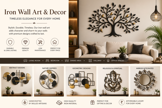 Iron Wall Art & Decor for Modern Homes | Stylish Metal Wall Designs-ArtyCraftz.com