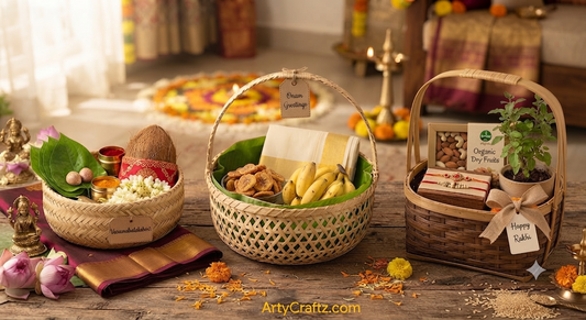 Eco-Friendly Bamboo Baskets for Onam, Varamahalakshmi & Raksha Bandhan (August 2026)