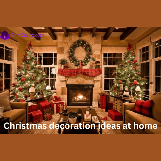 Christmas decoration ideas at home - ArtyCraftz