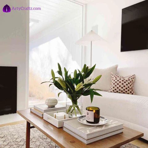 Living Room Center Table Decoration Ideas - ArtyCraftz