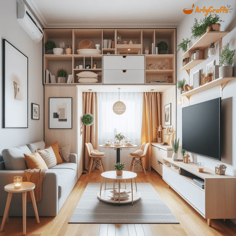 Small Living Room Design - ArtyCraftz