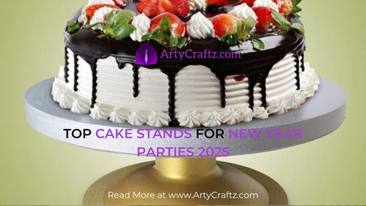 Top Cake Stands for New Year Parties 2025 - ArtyCraftz