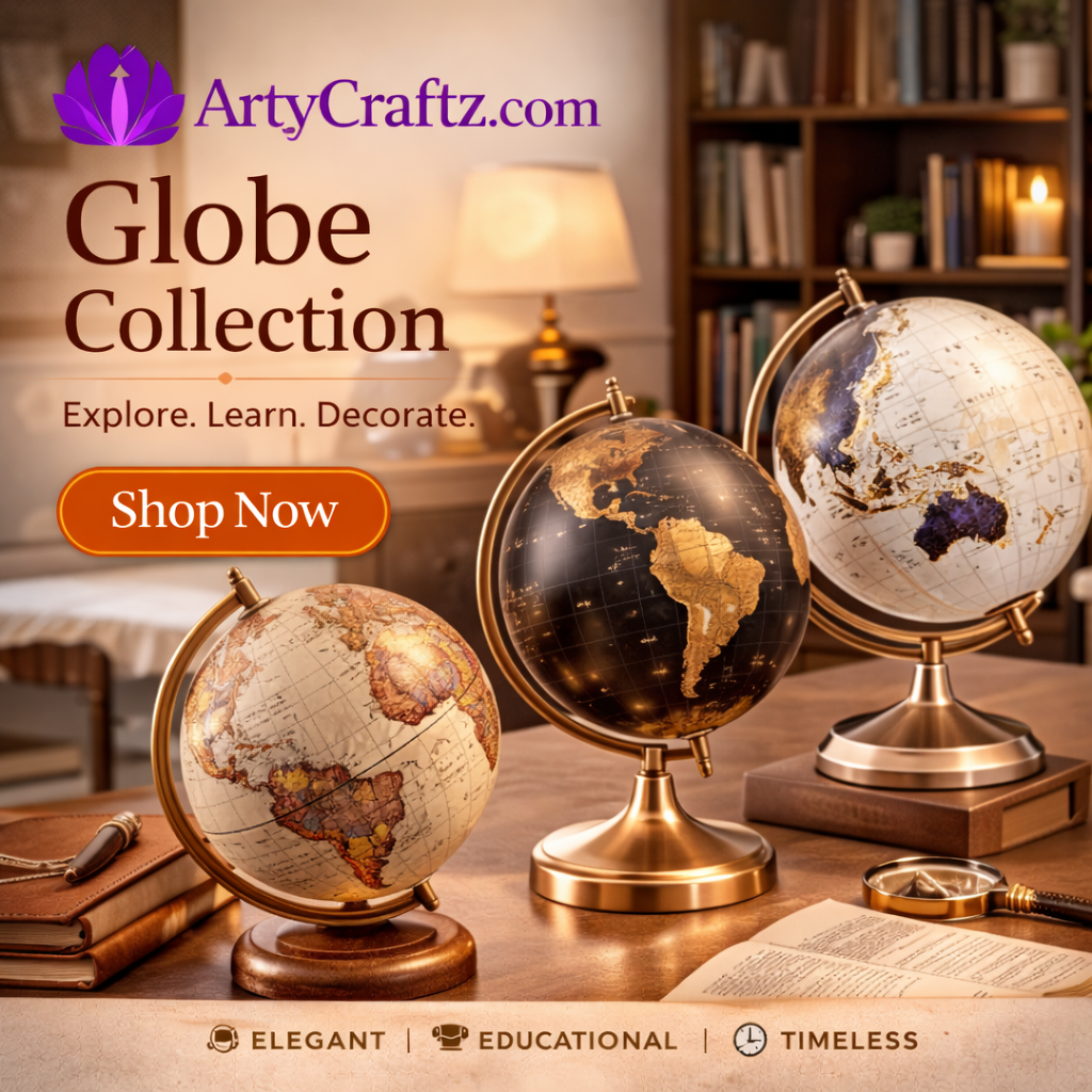 Globe Collection – Elegant & Educational Decor