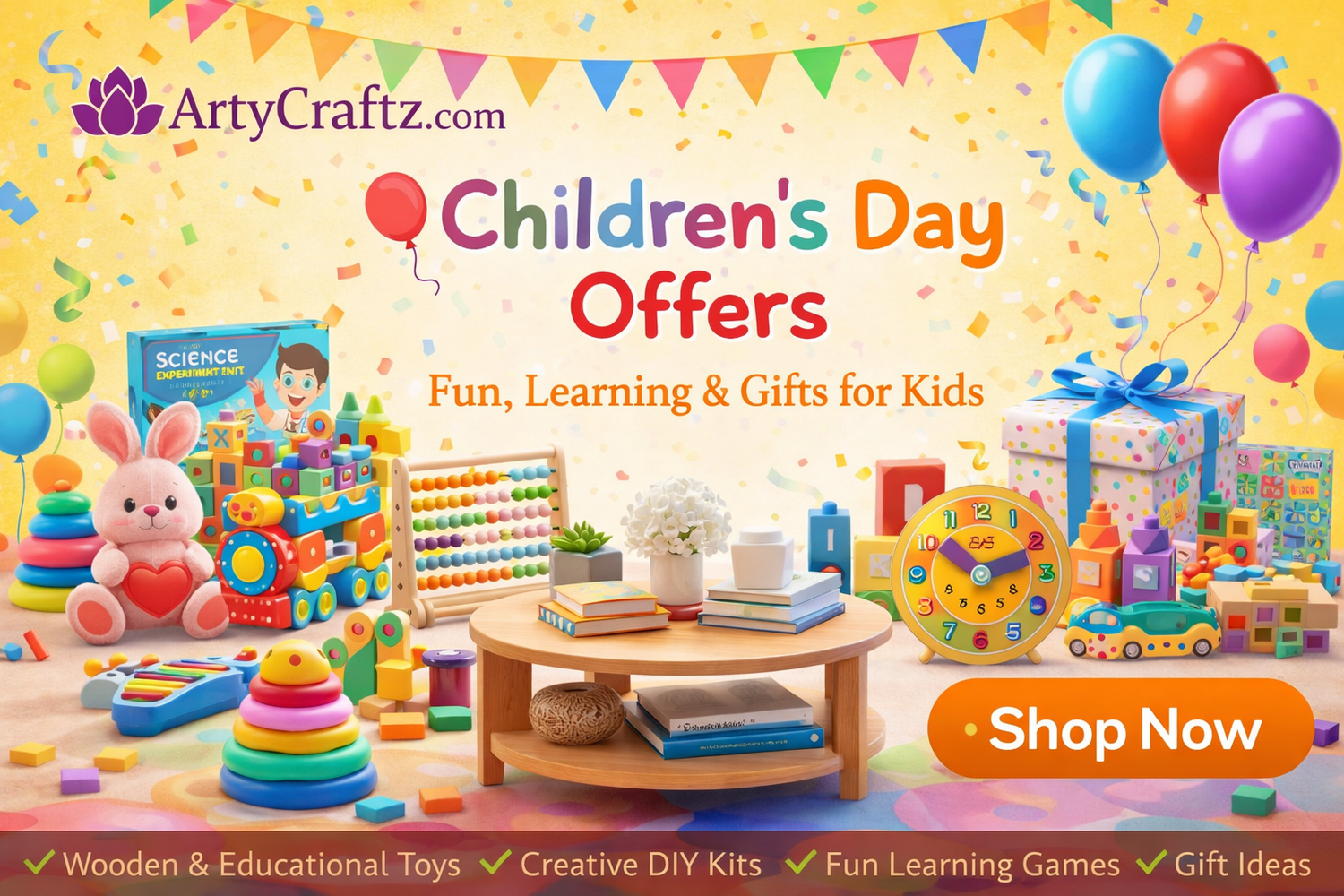 Children’s Day Offers Fun, Learning & Gifts for Kids
