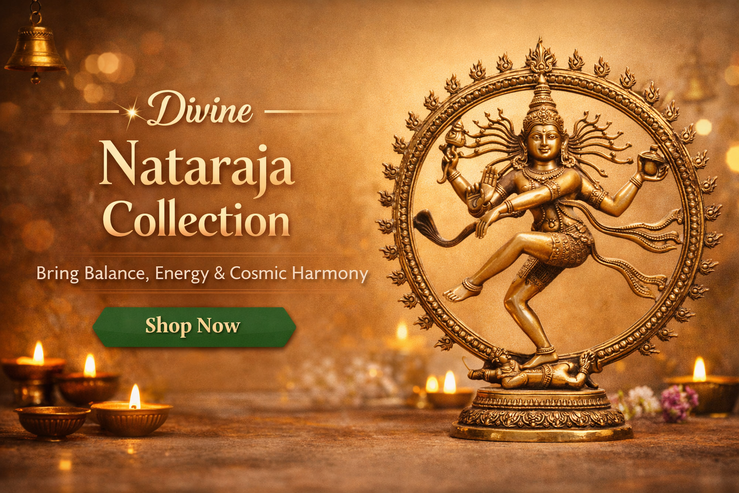 Divine Nataraja Collection Bring Balance, Energy & Cosmic Harmony
