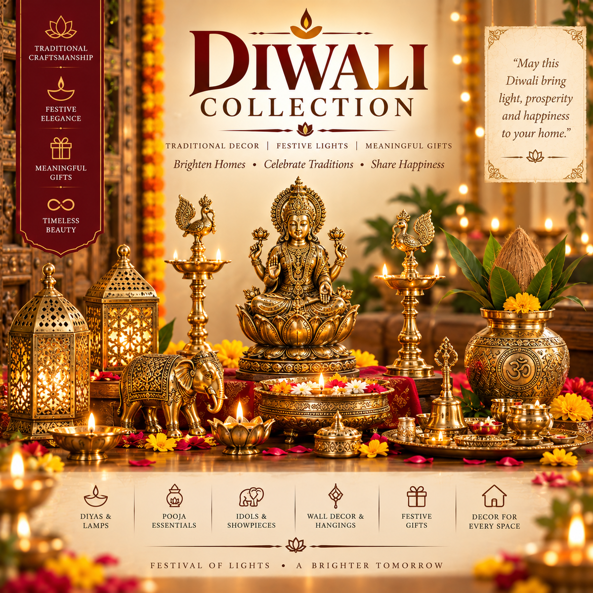 Diwali Collection Online - Traditional Diwali Decor & Gifts
