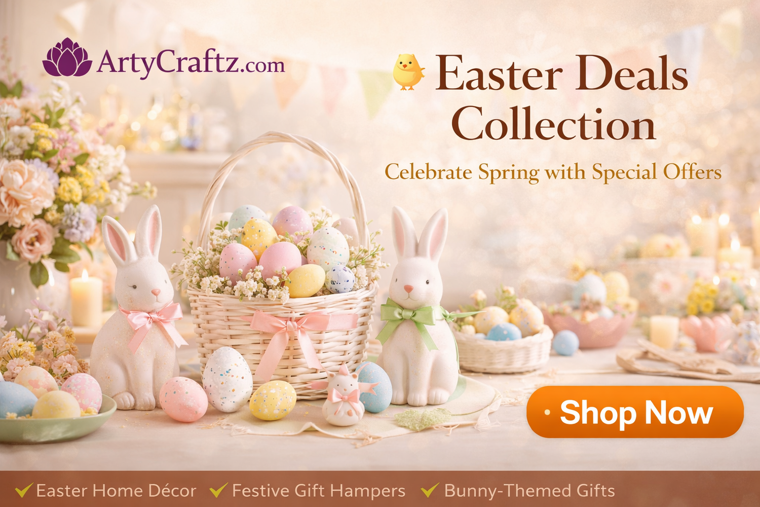 Celebrate Spring with Special Offers-ArtyCraftz.com