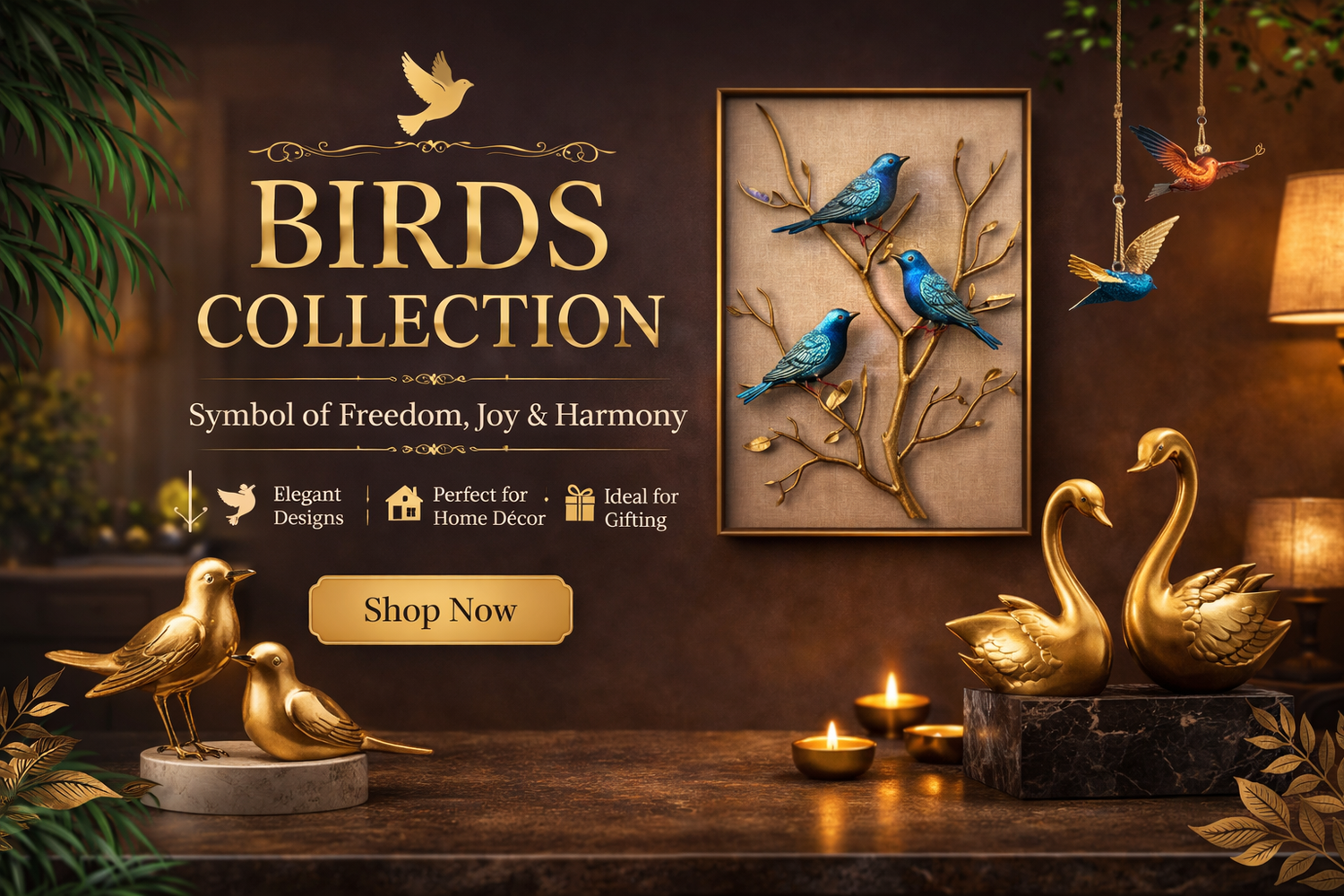 Elegant Birds Collection-Bring Joy, Freedom & Natural Beauty