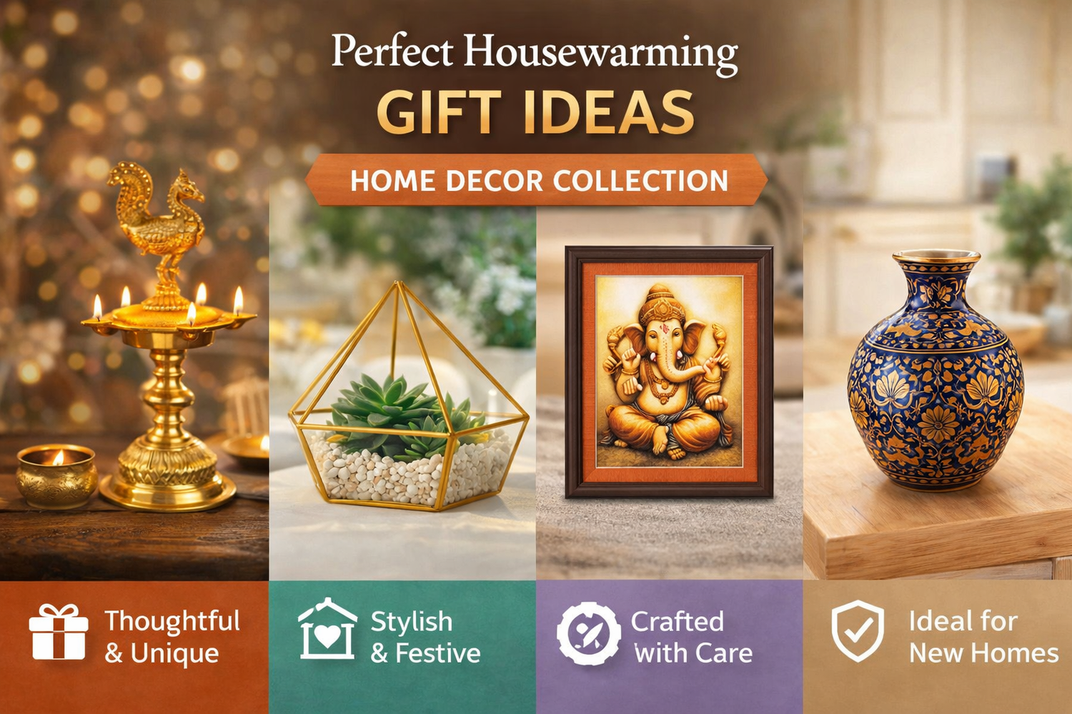 Elegant housewarming gift decor-ArtyCraftz.com