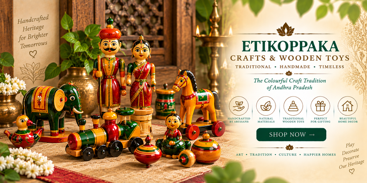 Etikoppaka Crafts & Wooden Toys Online -ArtyCraftz