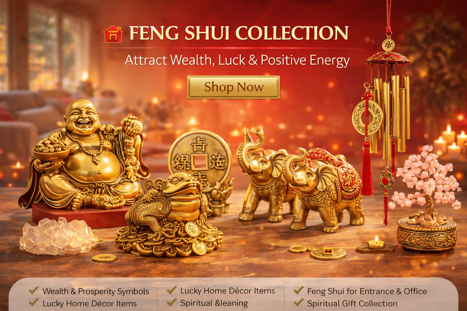 Feng Shui collection for wealth and luck