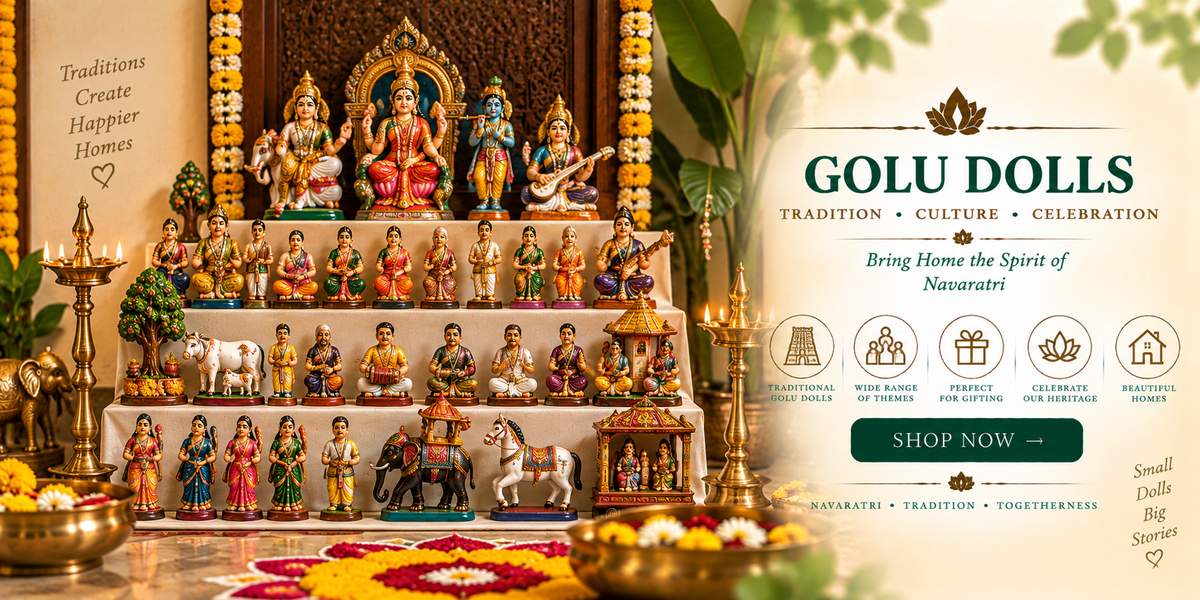 Golu Bommai & Navaratri Dolls-Artycraftz.com