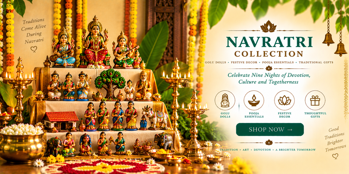 Navarathri Golu Dolls, Decor & Festive Essentials-artycraftz.com
