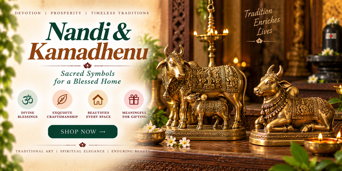 Nandi & Kamadhenu Idols Online-artycraftz.com