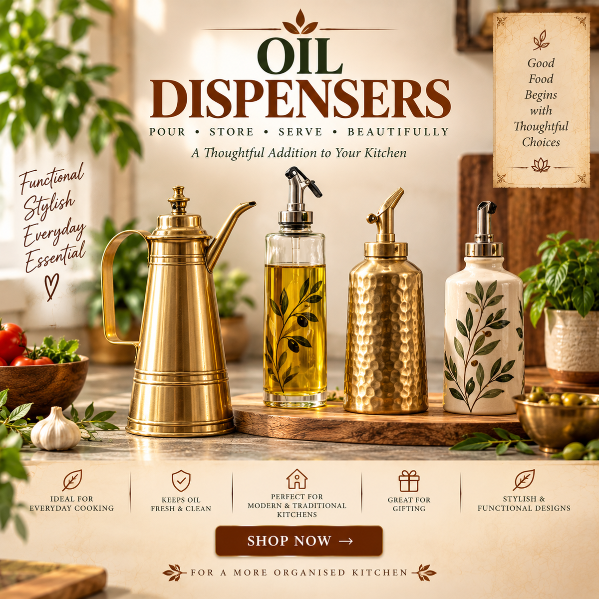 Oil Dispensers Online-ArtyCraftz.com