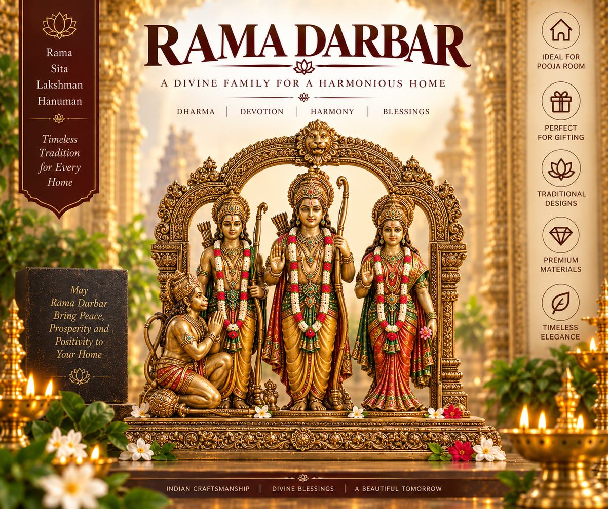 Rama Darbar Idols Online - Ram Darbar, Rama & Sita Statues