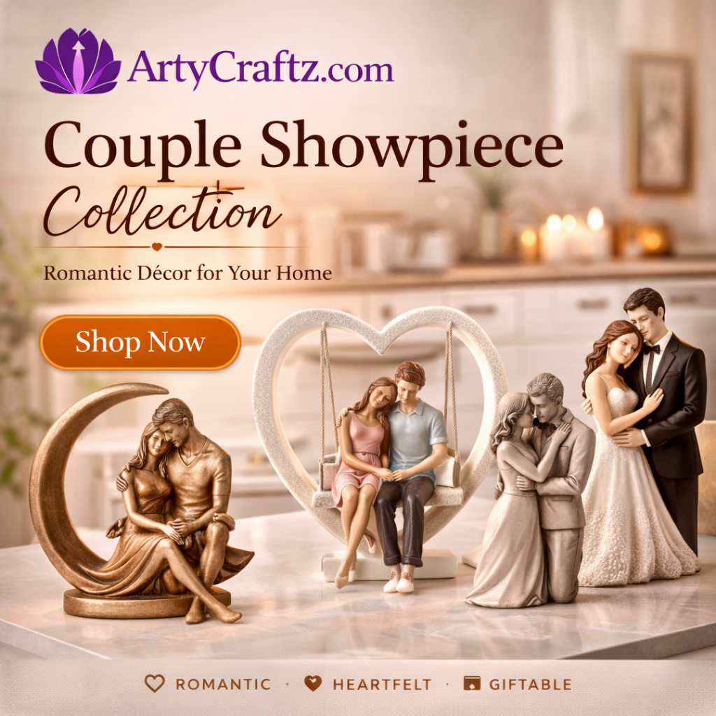 Romantic couple figurine collection