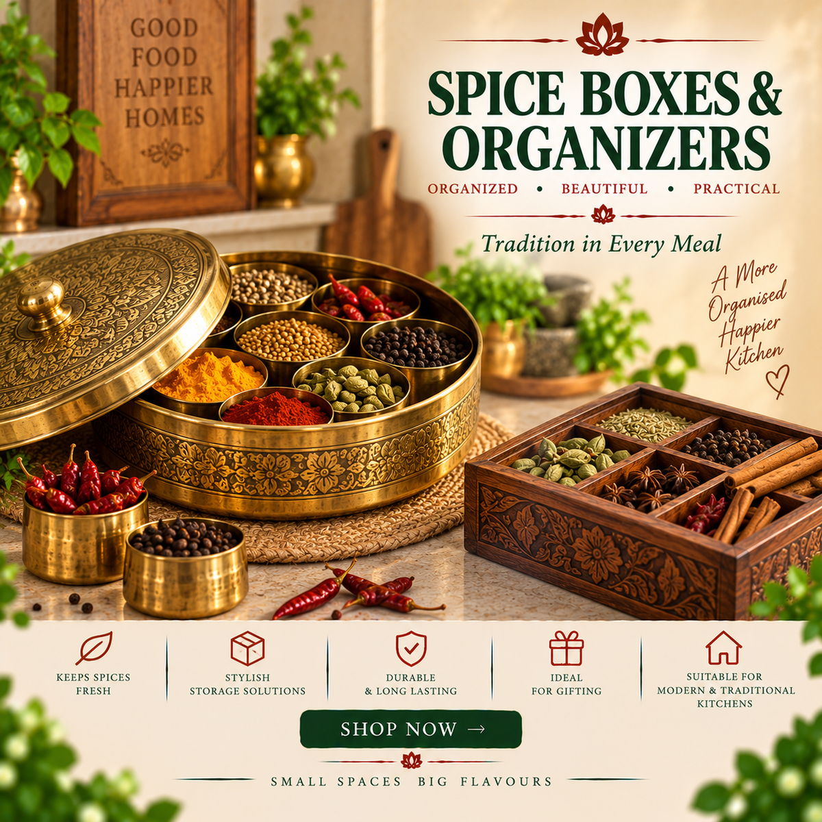 Spice Boxes & Organizers Online
