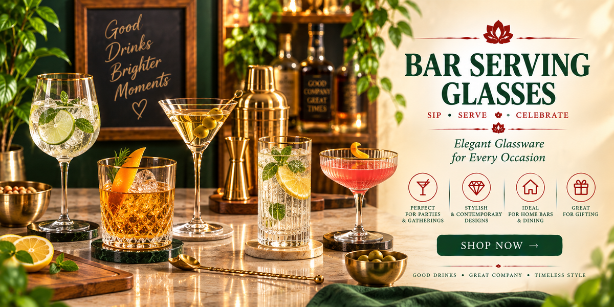 Bar Serving Glasses Online