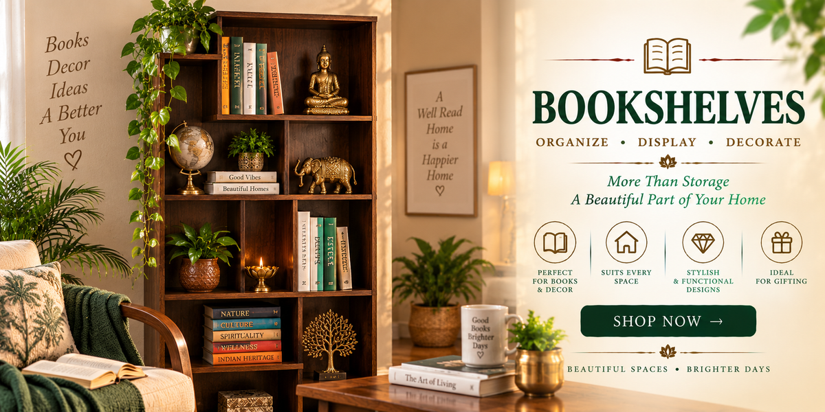 Stylish Book Racks & Home Storage -ArtyCraftz