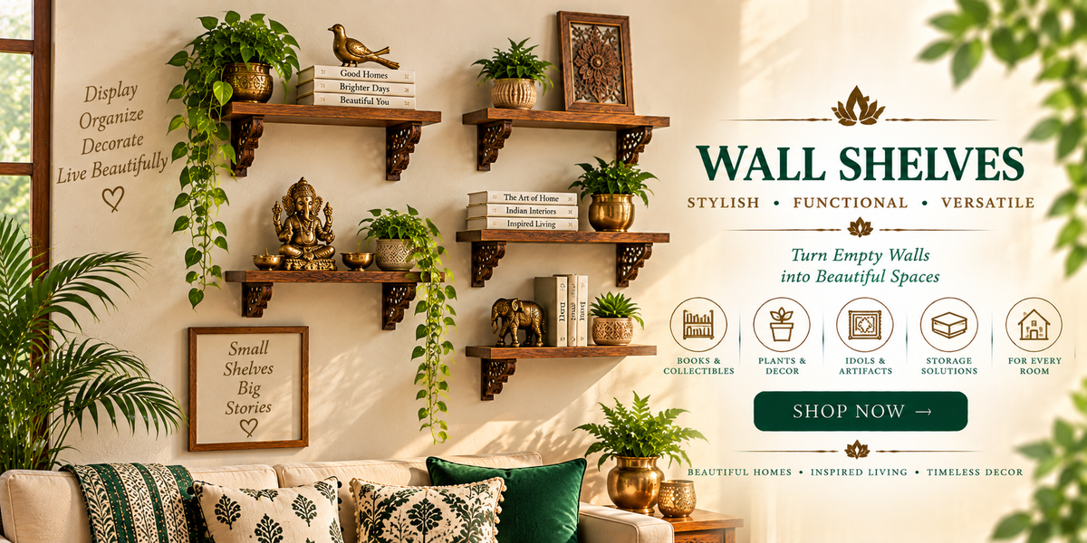 Stylish Wall Storage & Display Shelves-Artycraftz.com